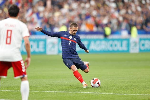 Parc des Princes, Paris 03 June 2022 UEFA Nations League France Denmark v l , Antoine Griezmann FFF France Copyright: AntonioxBorga