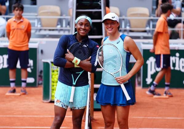 Tennis, French Open, Final, Women, Iga Swiatek - Coco Gauff