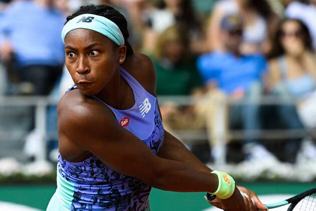Coco Gauff ( USA ) TENNIS : Roland Garros 2022 - Internationaux de France - 04 06 2022 FedericoPestellini Panoramic 