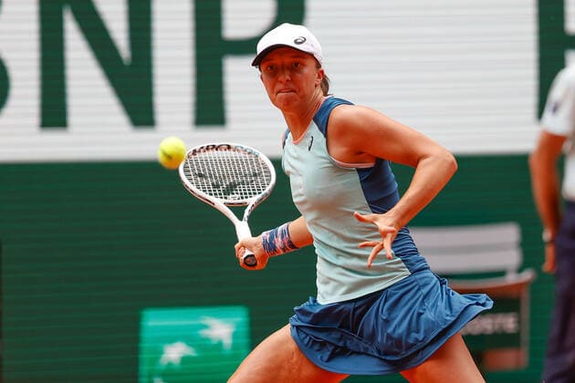 04 06 2022, Tennis, French Open 2022 Roland Garros Final Women Singles Iga Swiatek POL Coco Gauff USA , FRA, Paris, Roland Garros v li Iga Swiatek POL French Open 2022 Roland Garros Final Women Singles Paris Copyright: xBeckerxEibner-Pressefotox EP_hec