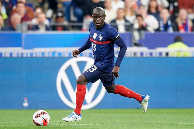 France v Denmark: UEFA Nations League - League Path Group 1 N Golo Kante (Chelsea FC) of France runs with the ball during the UEFA Nations League League A Group 1 match between France and Denmark at Stade de France on June 3, 2022 in Paris, France. Paris France  Copyright: xJosexBretonx originalFilename:breton-francevd220603_npCoK.jpg