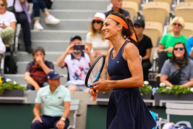Gabriela Sabatini ( ARG ) - TENNIS : Roland Garros 2022 - Internationaux de France - 04 06 2022 FedericoPestellini Panoramic 