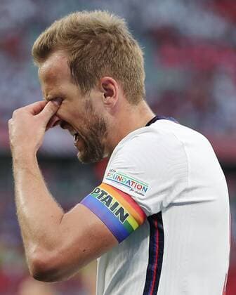 Mandatory Credit: Photo by Michael Zemanek Shutterstock (12965167au) Harry Kane of England reacts Hungary v England, UEFA Nations League, Group C, International Football, Puskas Arena Park, Budapest, Hungary - 04 Jun 2022 Hungary v England, UEFA Nations League, Group C, International Football, Puskas Arena Park, Budapest, Hungary - 04 Jun 2022 Copyright: xMichaelxZemanek Shutterstockx 12965167au