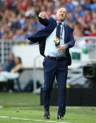 Mandatory Credit: Photo by Michael Zemanek Shutterstock (12965167bg) Marco Rossi head coach of Hungary reacts Hungary v England, UEFA Nations League, Group C, International Football, Puskas Arena Park, Budapest, Hungary - 04 Jun 2022 Hungary v England, UEFA Nations League, Group C, International Football, Puskas Arena Park, Budapest, Hungary - 04 Jun 2022 Copyright: xMichaelxZemanek Shutterstockx 12965167bg