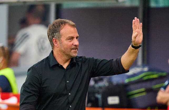 DFB headcoach Hans-Dieter Hansi Flick , Bundestrainer, Nationaltrainer, in the UEFA Nations League 2022 match ITALY - GERMANY in Season 2022 2023 on Juni 04, 2022 in Bologna, Italy.