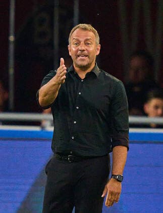 DFB headcoach Hans-Dieter Hansi Flick , Bundestrainer, Nationaltrainer, in the UEFA Nations League 2022 match ITALY - GERMANY in Season 2022 2023 on Juni 04, 2022 in Bologna, Italy.