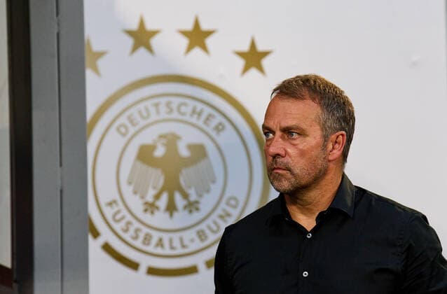 DFB headcoach Hans-Dieter Hansi Flick , Bundestrainer, Nationaltrainer, in the UEFA Nations League 2022 match ITALY - GERMANY in Season 2022 2023 on Juni 04, 2022 in Bologna, Italy.