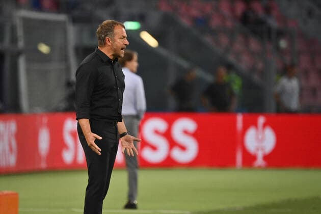 Photo Massimo Paolone LaPresse june 4, 2022 Bologna, Italy soccer Italy vs Germany - UEFA Nations League League A Group 3 - Renato Dall Ara stadium In the pic: Hans Dieter Flick (Germania) shouts instructions to his players  Copyright: xMassimoxPaolone LaPressex