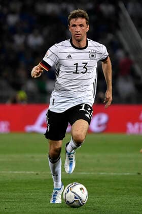 Thomas Muller of Germany in action during the Uefa Nations League group 3 football match between Italy and Germany at Renato Dall Ara stadium in Bologna (Italy), June 4th, 2022. Photo Andrea Staccioli Insidefoto andreaxstaccioli