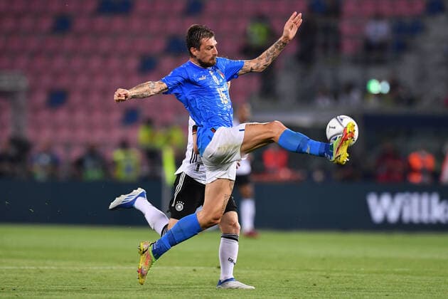 Francesco Acerbi (Italy) during Italy vs Germany, football UEFA Nations League match in Bologna, Italy, June 04 2022  Copyright: xLisaxGuglielmix xipa-agency.netx xx 0