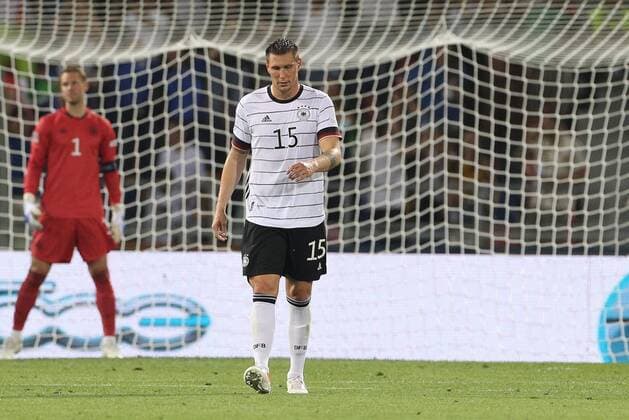 Niklas Suele 15 Germany after scoring the 1 0 goal, Italy vs Germany, UEFA, Nations League, Football, 04 06 2022 Bologna Emilia Romagna Italy Copyright: xkolbert-press ChristianxKolbertx