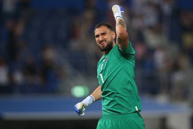04.06.2022: GIANLUIGI DONNARUMMA (ITALY) celebrates italy score during the UEFA Nations league 2023 football match between Italy vs Germany at Stadio Dall™Ara in Bologna on 04 june 2022.  Copyright: xMarcoxIacobuccix xipa-agency.netx xMarcoxIacobuccix 0