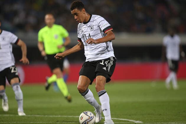 04.06.2022: MUSIALA in action during the UEFA Nations league 2023 football match between Italy vs Germany at Stadio Dall™Ara in Bologna on 04 june 2022.  Copyright: xMarcoxIacobuccix xipa-agency.netx xMarcoxIacobuccix 0
