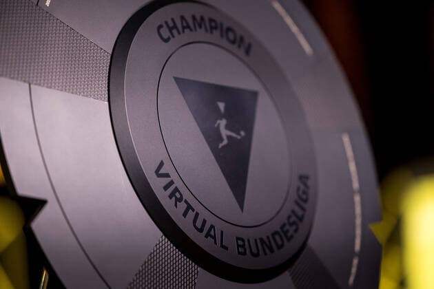VBL Grand Final by bevestor 05 06 2022 detail of the championship cup of the VBL Virtual Bundesliga Grand Final by bevestor, Koeln, XPOST Copyright: xBEAUTIFULxSPORTS Wunderlx