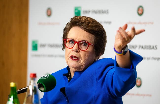 Tennis, French Open, Billie Jean King Press Conference