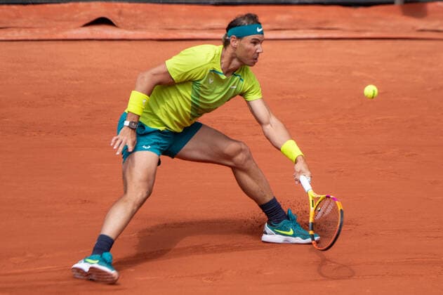 Roland Garros 2022 PARIS, IF - 05.06.2022: ROLAND GARROS 2022 - Rafael Nadal during a tennis match against Casper Ruud valid for the final of the 2022 Roland Garros men& 39;s tournament held in Paris, France. (Photo: Richard Callis Fotoarena) x2216589x  RichardxCallis