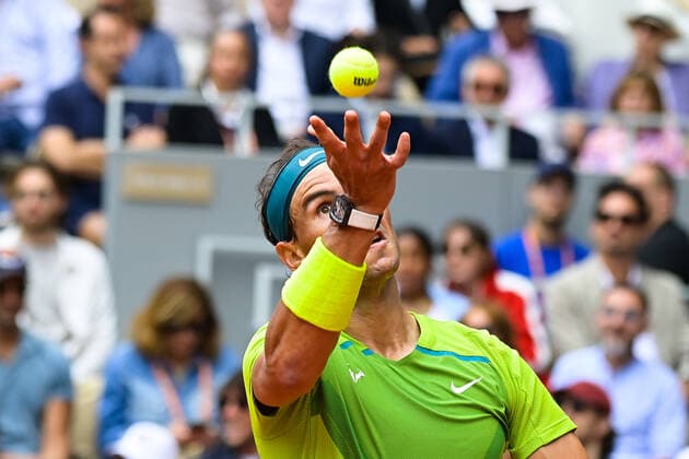 Rafael Nadal ( Espagne ) - TENNIS : Roland Garros 2022 - Internationaux de France - 05 06 2022 FedericoPestellini Panoramic 