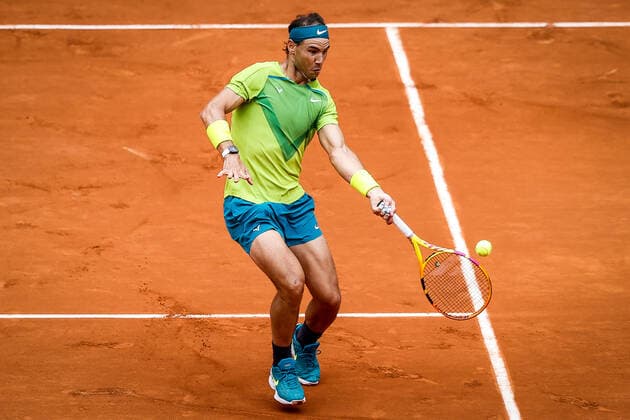 June 5, 2022, Paris, France, France: Rafael NADAL of Spain during the Day fifteen of Roland-Garros 2022, French Open 2022, Grand Slam tennis tournament at the Roland-Garros stadium on June 05, 2022 in Paris, France. Paris France - ZUMAm308 20220605_zsp_m308_011 Copyright: xMatthieuxMirvillex