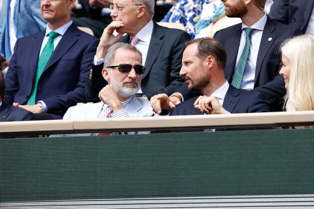 05 06 2022, Tennis, French Open 2022 Roland Garros, FRA, Paris, Roland Garros Final Men Singles Rafael Nadal ESP Casper Ruud NOR Picture v li Felipe VI King of Spain Copyright: HMBxMedia AntonioxBorga