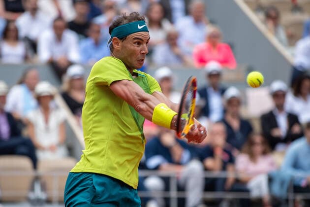 Roland Garros 2022 PARIS, IF - 05.06.2022: ROLAND GARROS 2022 - Rafael Nadal during a tennis match against Casper Ruud valid for the final of the Roland Garros 2022 men& 39;s tournament held in Paris, France. (Photo: Richard Callis Fotoarena) x2216641x  RichardxCallis