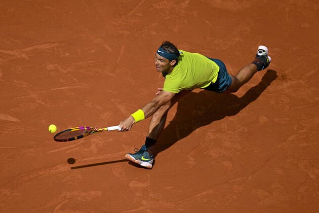 Rafael Nadal (Esp) TENNIS : Roland Garros 2022 - Finale Simple Messieurs - 05 06 2022 JBAutissier Panoramic 