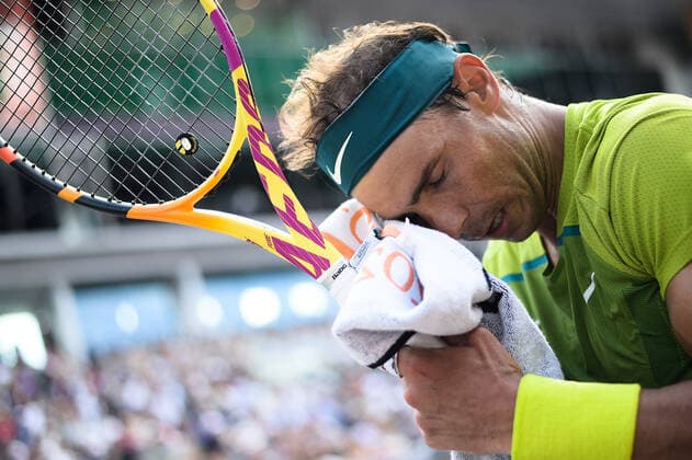 Rafael Nadal ( Espagne ) - TENNIS : Roland Garros 2022 - Internationaux de France - 05 06 2022 FedericoPestellini Panoramic 