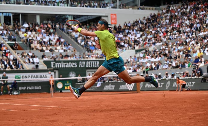 2022 Roland Garros Mens Final Rafa Nadal Spain vs Casper Ruud , Norway