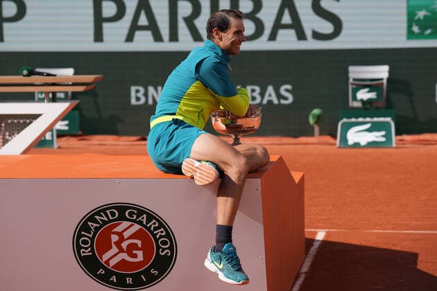 2022 Roland Garros Mens Final Rafa Nadal Spain vs Casper Ruud , Norway