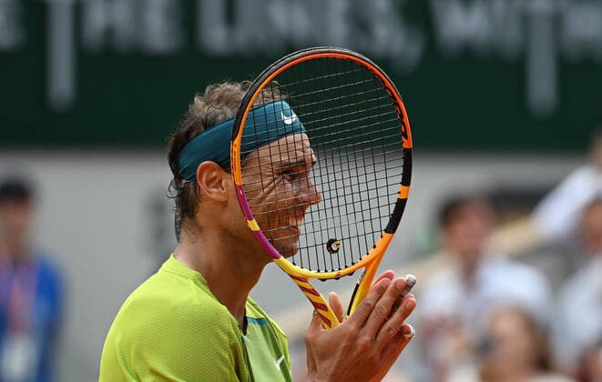 2022 Roland Garros Mens Final Rafa Nadal Spain vs Casper Ruud , Norway
