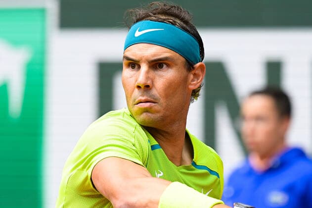 Rafael Nadal ( Espagne ) - TENNIS : Roland Garros 2022 - Internationaux de France - 05 06 2022 FedericoPestellini Panoramic 