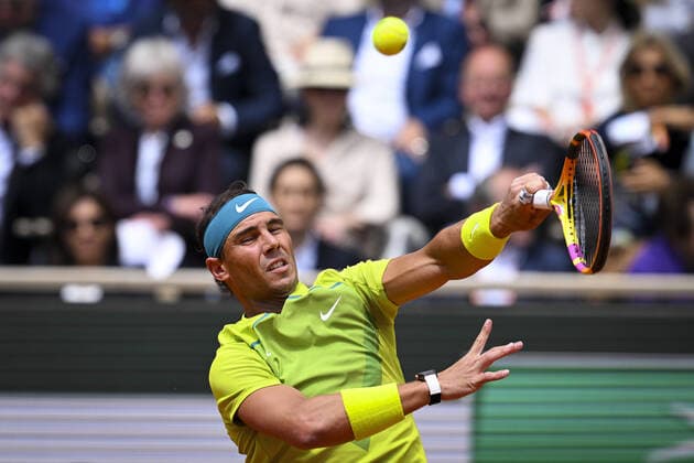 Rafael Nadal (Esp) CELEBRITIES : Roland Garros 2022 - Finale Simple Messieurs - 05 06 2022 JBAutissier Panoramic 