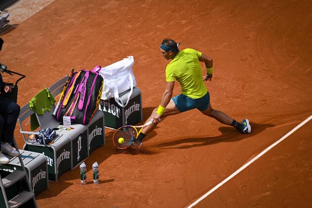 Rafael Nadal (Esp) CELEBRITIES : Roland Garros 2022 - Finale Simple Messieurs - 05 06 2022 JBAutissier Panoramic 