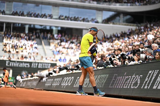 Rafael Nadal (Esp) CELEBRITIES : Roland Garros 2022 - Finale Simple Messieurs - 05 06 2022 JBAutissier Panoramic 