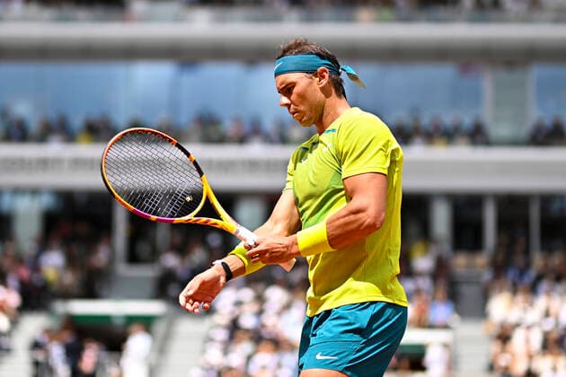 Rafael Nadal (Esp) CELEBRITIES : Roland Garros 2022 - Finale Simple Messieurs - 05 06 2022 JBAutissier Panoramic 