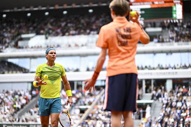 Rafael Nadal (Esp) CELEBRITIES : Roland Garros 2022 - Finale Simple Messieurs - 05 06 2022 JBAutissier Panoramic 