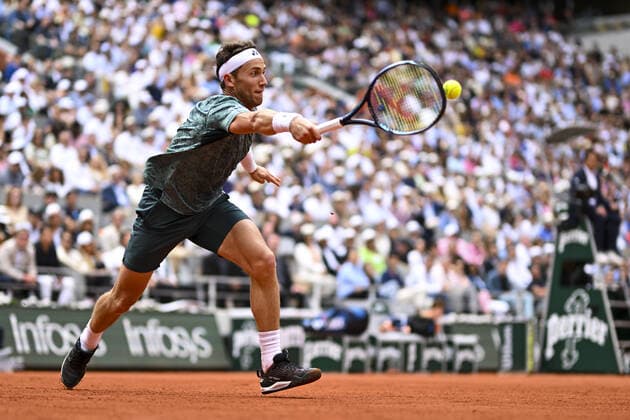 Casper Ruud (Nor) CELEBRITIES : Roland Garros 2022 - Finale Simple Messieurs - 05 06 2022 JBAutissier Panoramic 