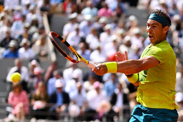 Rafael Nadal (Esp) CELEBRITIES : Roland Garros 2022 - Finale Simple Messieurs - 05 06 2022 JBAutissier Panoramic 