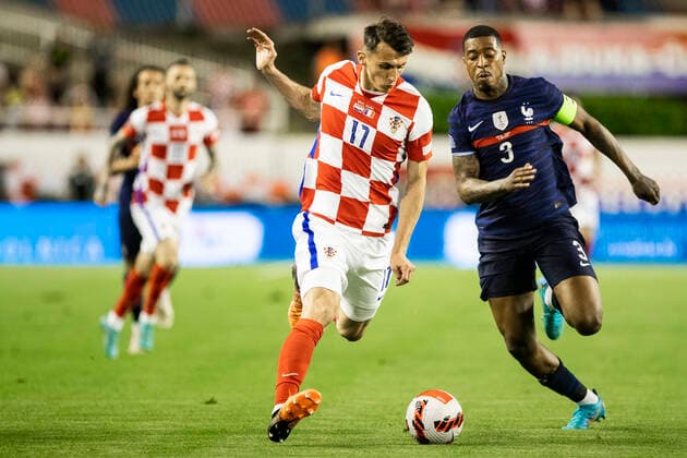 Football, Nations League, Croatia - France