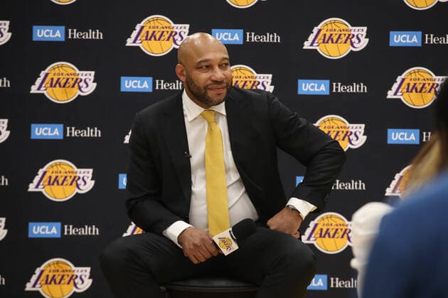 Basketball, NBA, Los Angeles Lakers Press Conference