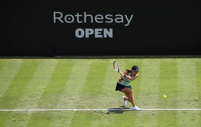 Tennis, WTA Tournament in Nottingham