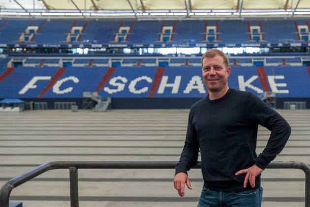 07 06 2022, Football, 2022 2023 season, 1 Bundesliga, Press conference FC Schalke 04, Head coach Frank Kramer FC Schalke 04 , Photo Dennis Ewert RHR PHOTO xRHR PHOTOx
