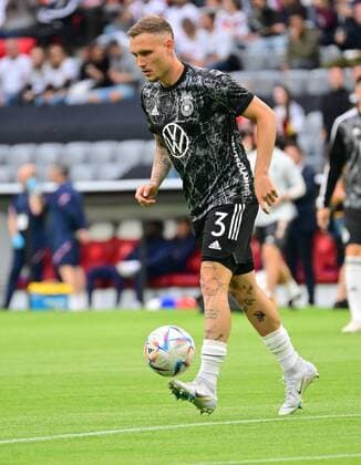 07 06 2022 UEFA Nations League international match Germany Germany gg England United Kingdom David room 3, Germany warming up warm up