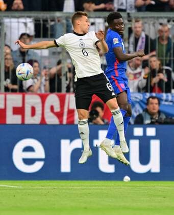 07 06 2022 UEFA Nations League international Germany Germany gg England United Kingdom Joshua Kimmich 6, Germany Trent Alexander Arnold 7, England