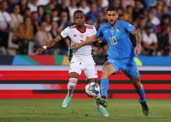 Football, Nations League, Italy - Hungary