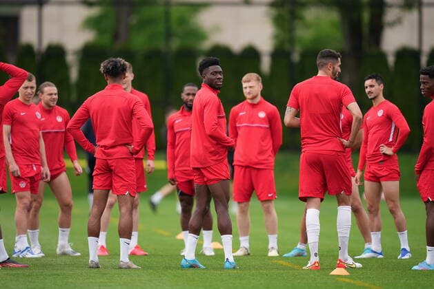 Football, National Team Canada, Training