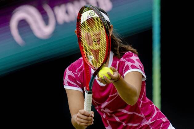 ROSMALEN Tennis star Arianne Hartono in action at the international tennis tournament Libema Open The combined Dutch tennis tournament for men and women will be held on the grass courts of Autotron for twelve days ANP SANDER KING xVIxANPxSportx xxANPxIVx 450040406 originalFilename: 450040406.jpg