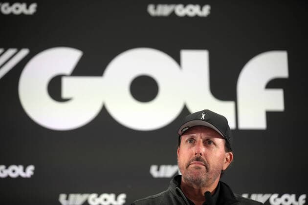Golf, PGA excludes players from LIV Golf Series, archive images