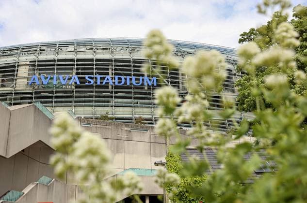 Mandatory Credit: Photo by Paul Currie Shutterstock (12976758i) A general view before the start of the match Ireland v Ukraine, UEFA Nations League, Group B1, International Football, Aviva Stadium, Dublin, Ireland - 08 Jun 2022 EDITORIAL USE ONLY No use with unauthorised audio, video, data, fixture lists, club league logos or live services. Online in-match use limited to 120 images, no video emulation. No use in betting, games or single club league player publications. Ireland v Ukraine, UEFA Nations League, Group B1, International Football, Aviva Stadium, Dublin, Ireland - 08 Jun 2022 EDITORIAL USE ONLY No use with unauthorised audio, video, data, fixture lists, club league logos or live services. Online in-match use limited to 120 images, no video emulation. No use in betting, games or single club league player publications.  Copyright: xPaulxCurrie Shutterstockx 12976758i