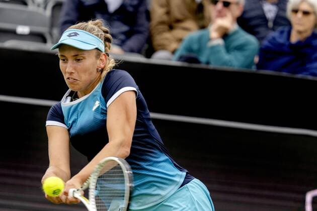 2022 06 09 11 34 50 ROSMALEN Tennis star Elise Mertens Belgium in action at the international tennis tournament Libema Open The combined Dutch tennis tournament for men and women will be held on the grass courts of Autotron for twelve days ANP SANDER KONING netherlands out belgium out Rosmalen xVIxxIVx 450106355 originalFilename: 0160801646st.jpg