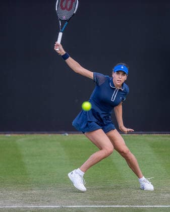 Rothesay Open Nottingham Day One Ajla Tomljanovic during the Second Round match of the Rothesay Open Nottingham Day One at Nottingham Tennis Centre, Nottingham Content Not Available For UK Newspapers Copyright: xDarrenxWoolleyx FIL-16999-0072 UK Newspapers OUT